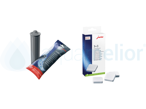 Jura Claris Smart Filtry do wody + Jura Tabletki odkamieniające