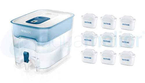 Brita fill&enjoy flow Dystrybutor wody wkład filtrujący Maxtra Plus 9 szt.