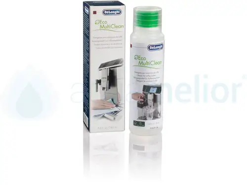 Lot De 2 Nettoyants à Cappuccino DeLonghi Clean Milk 250 Ml - Pour Buses à Lait DeLonghi, Krups, Etc.