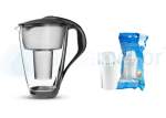 Dafi CRYSTAL 2,0l LED GRAFITOWY Szklany dzbanek do wody filtr 1szt Dafi Classic