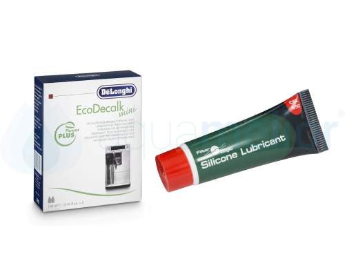 Zestaw DeLonghi odkamieniacz DLSC200 2x100ml + CFL-650  FilterLogic smar 10g