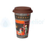 DeLonghi 5513284501 DLSC066 kubek ceramiczny termiczny do kawy Coffee Shop