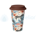 DeLonghi 5513284511 DLSC067 kubek ceramiczny termiczny do kawy Animals