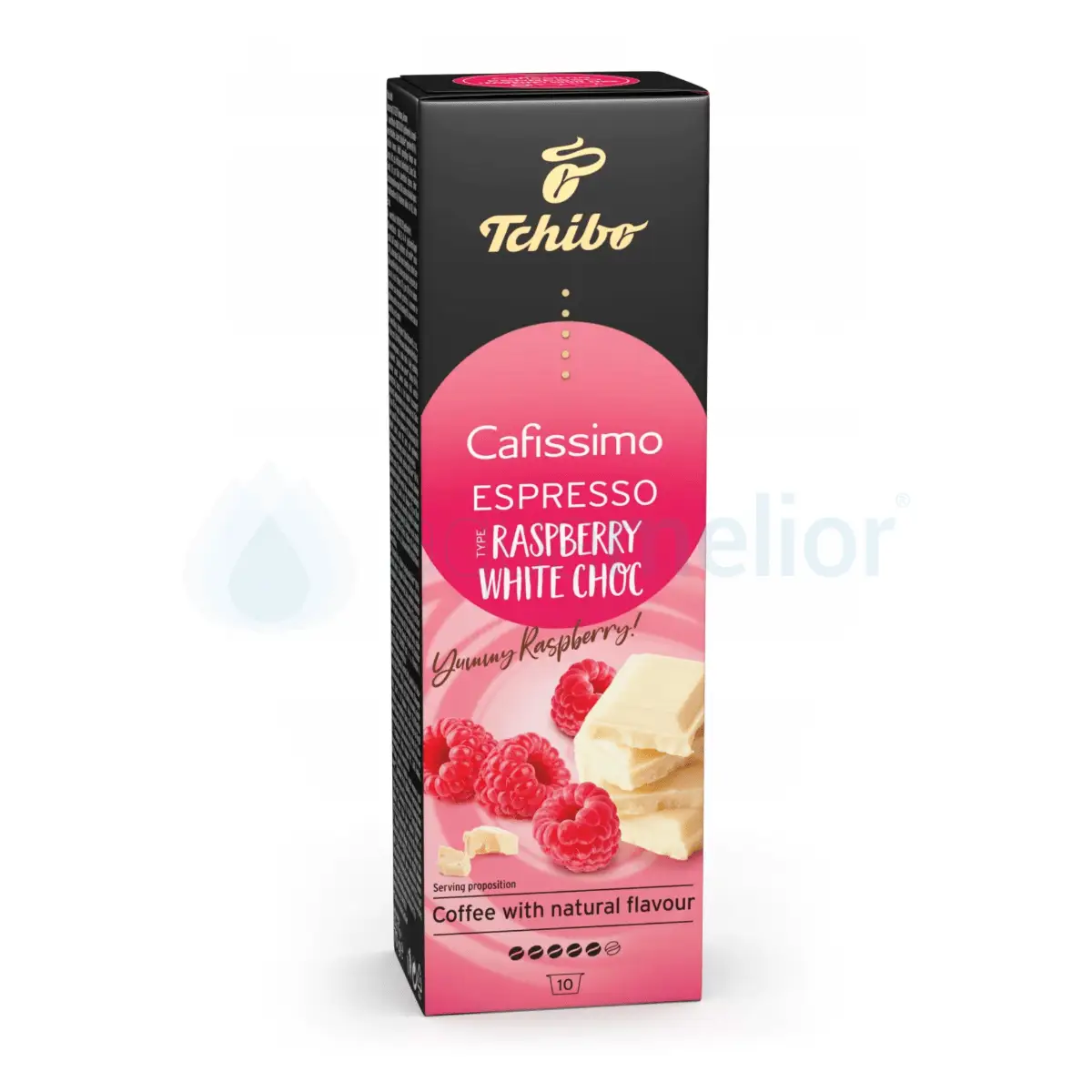 Tchibo Cafissimo Espresso White Choc  Raspberry.png