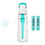 Dafi Solid butelka filtrująca 0,7l turkusowa (miętowa) 3 wkłady filtrujące