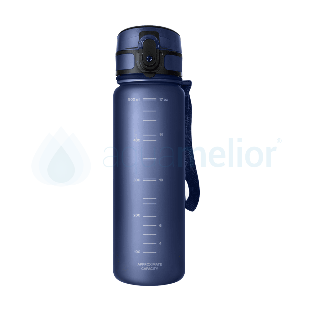 Aquaphor City butelka filtrująca granatowa 0,5l z 1 filtrem 4.png