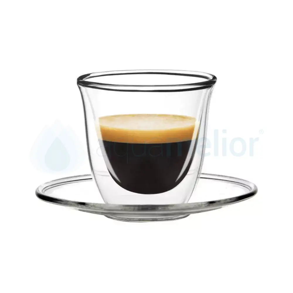 Szklaneczka termiczna do espresso ze spodkiem Filter Logic CFL-657 2.webp