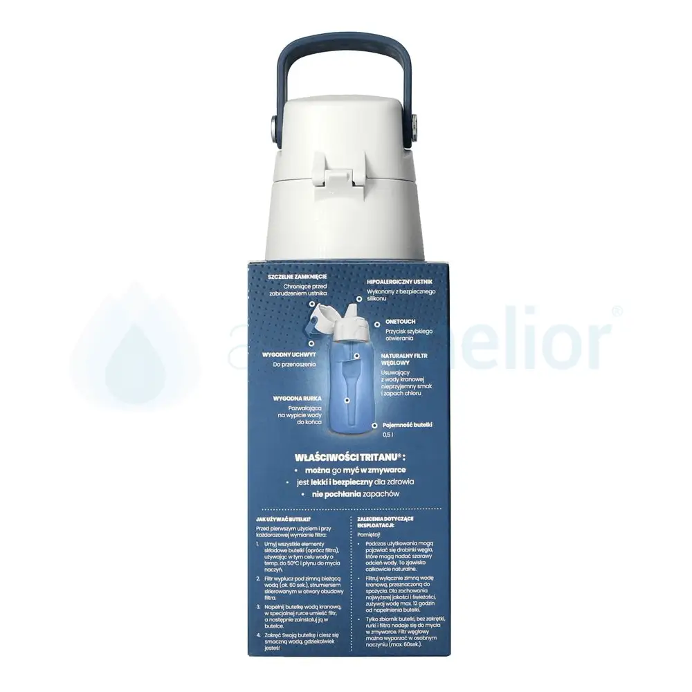 Dafi Solid butelka filtrująca 0,5l jeansowa 6.png