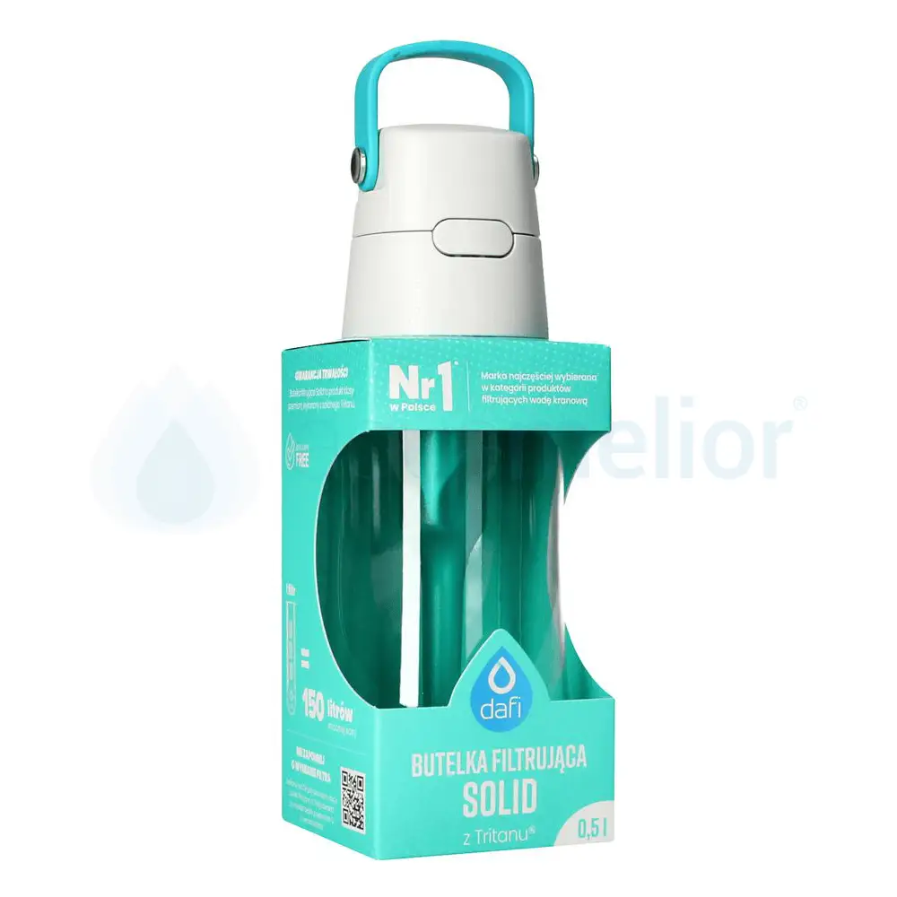 Dafi Solid butelka filtrująca 0,5l turkusowa 4.png