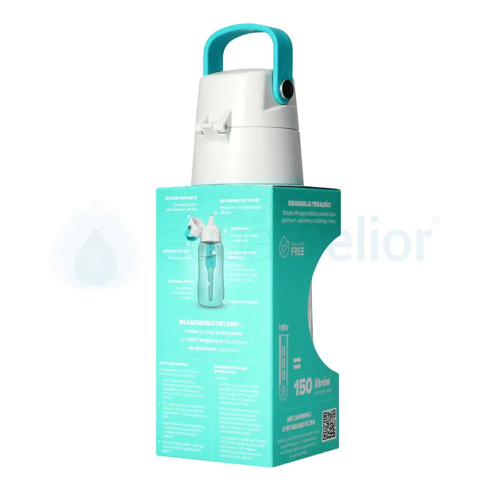 Dafi Solid butelka filtrująca 0,5l turkusowa 5.png