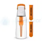 Dafi Solid butelka filtrująca 0,5l bursztynowa (pomarańczowa) 3 filtry