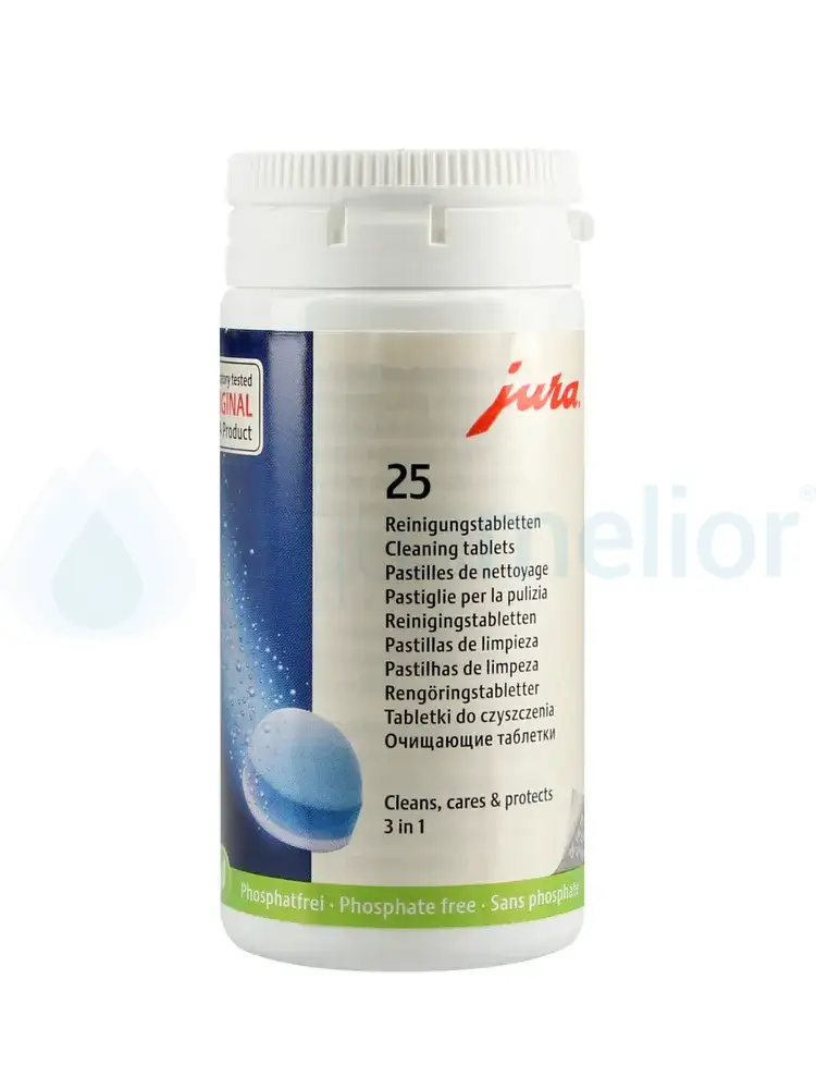 Tabletki czyszczące Jura 2w1 25 sztuk