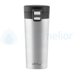 Kubek termiczny Vialli Design Fuori 400 ml - stalowy