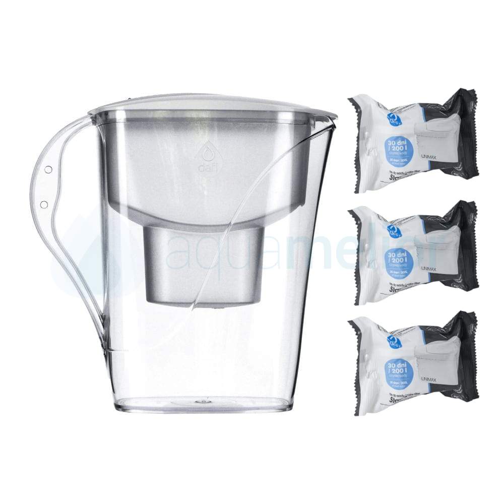 Dafi START 3,3L BIAŁY Unimax Dzbanek do wody filtr 3 szt unimax.png