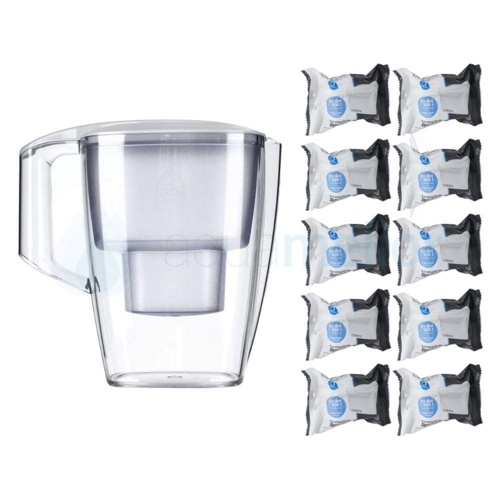 Dafi START 4,0L BIAŁY Dzbanek do wody filtr 10 szt unimax.png