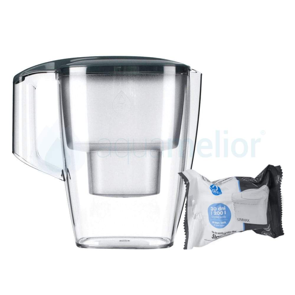 Dafi START 4,0L STALOWY Dzbanek do wody filtr 1 szt unimax.png