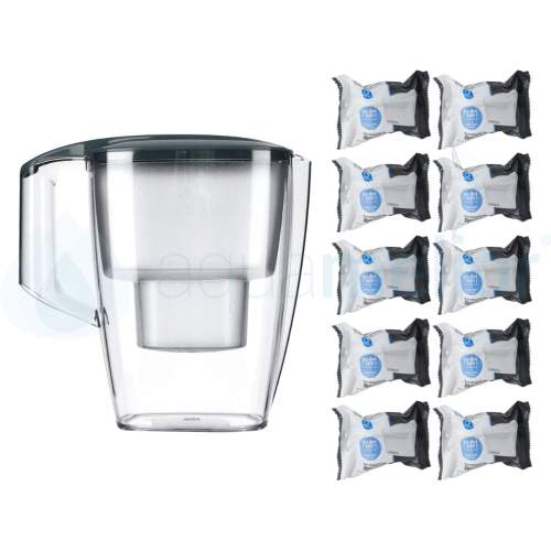 Dzbanek filtrujący Dafi Start 4 l stalowy + 10 filtrów Dafi Unimax