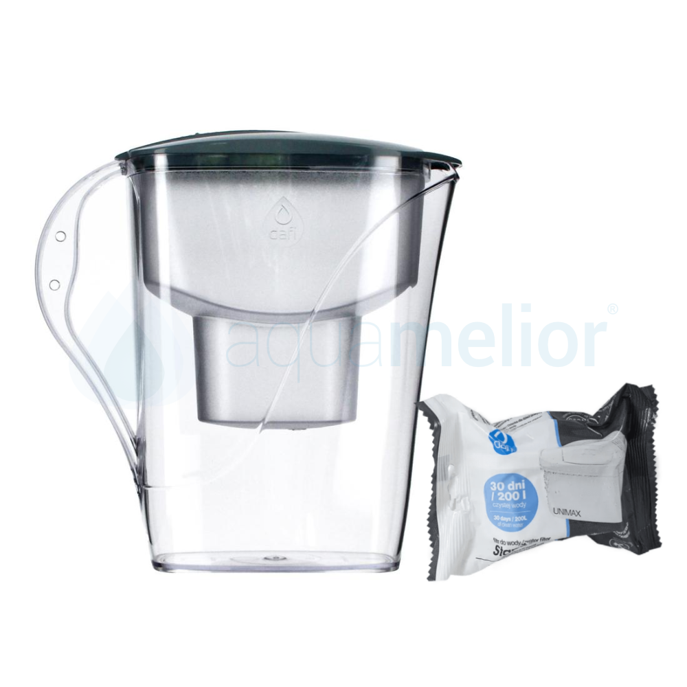 Dafi START 3,3L STALOWY Unimax Dzbanek do wody filtr 1 szt unimax.png