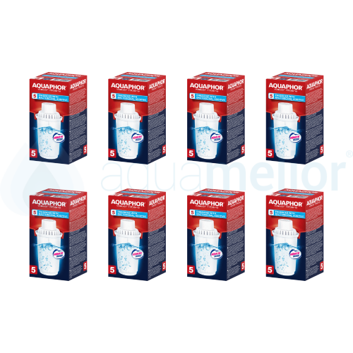 Aquaphor B5 (dawniej B100-5) filtry wody do dzbanków 8 sztuk