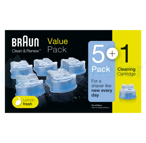 Braun CCR 5+1 Clean & Renew Wkład Płyn do golarek