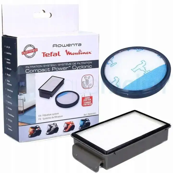 TEFAL ZR005901 Zestaw filtrów HEPA Compact Power Cyclonic.webp