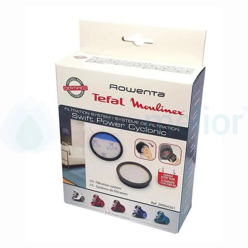 TEFAL ZR904301 Filtry do odkurzaczy bezworkowych TW29.webp