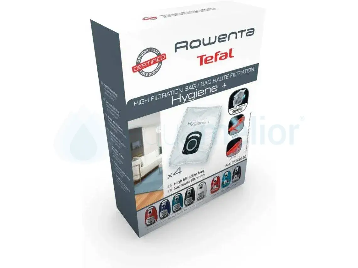 Rowenta ZR200520 Hygiene+ worki do odkurzacza 4 szt.webp