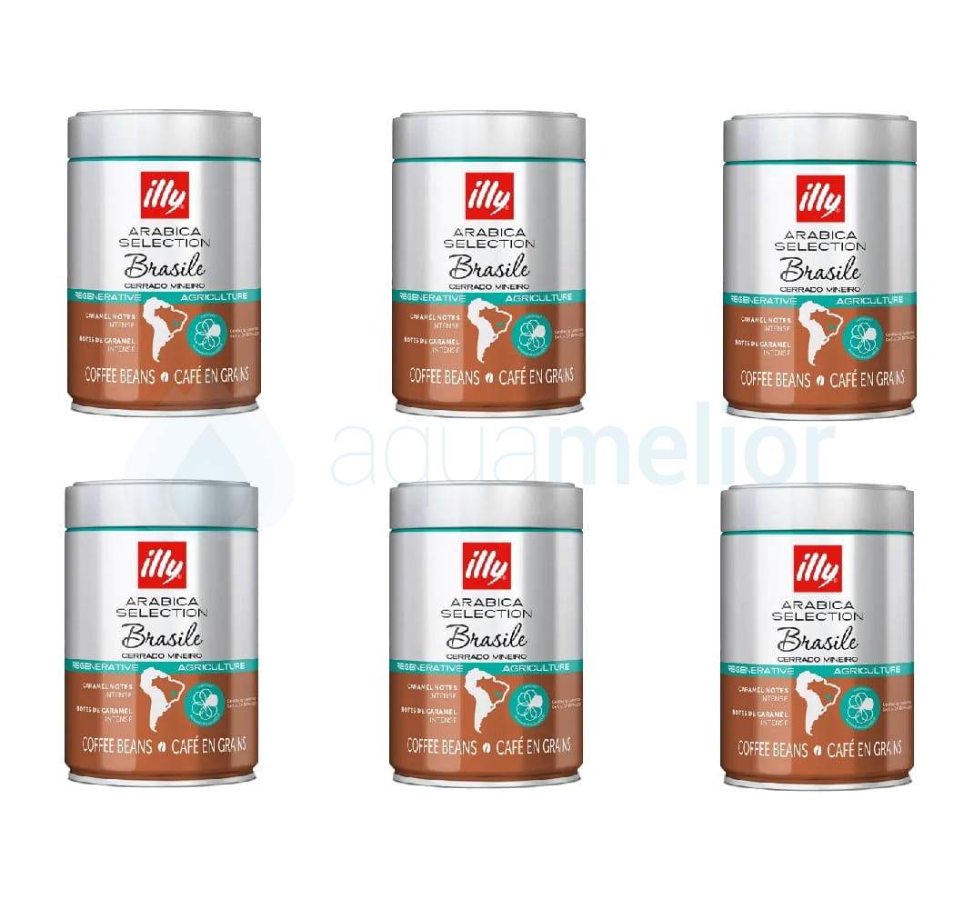 Illy Brasile kawa ziarnista 250 g 6 szt.jpg