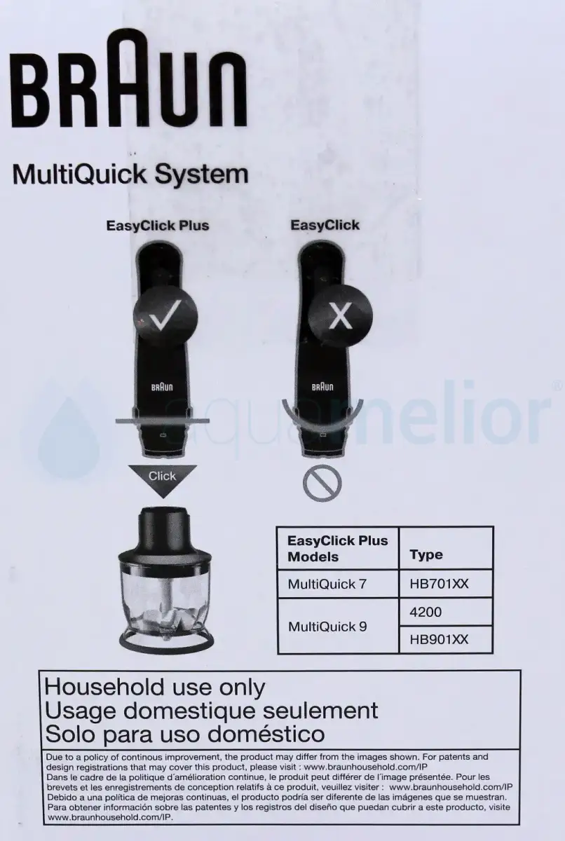 Braun AX22110051 MQS200 Rozdrabniacz kompletny 350ml do blendera-1.webp