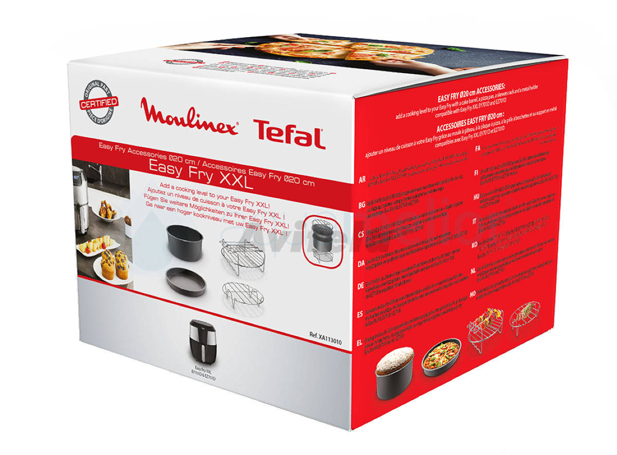 Tefal XA113010 zestaw akcesoriów do frytkownicy Easy Fry.png