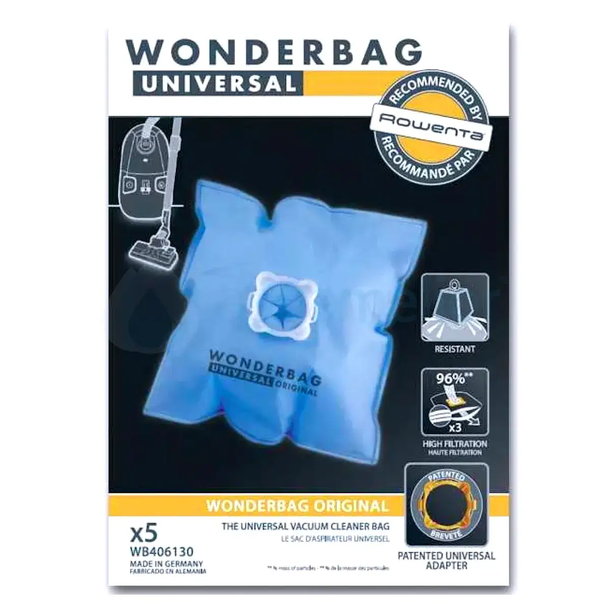 Rowenta WB406120 Worki do odkurzacza WonderBag 5szt.webp