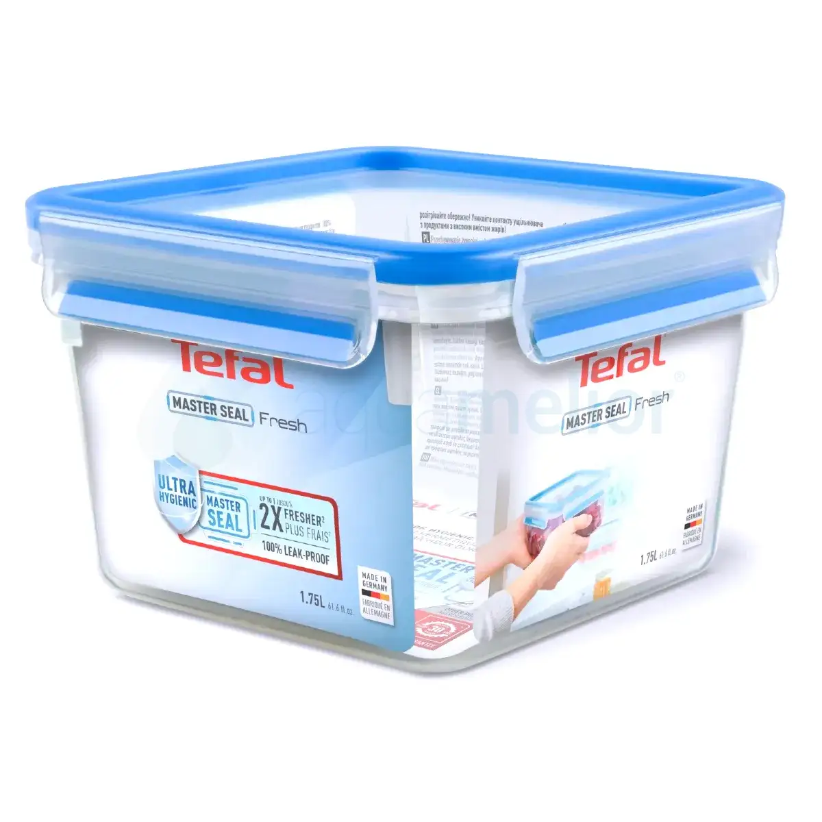 Tefal K3021712 Pojemnik MasterSeal Fresh Box Prostokątny 1,75 L.webp