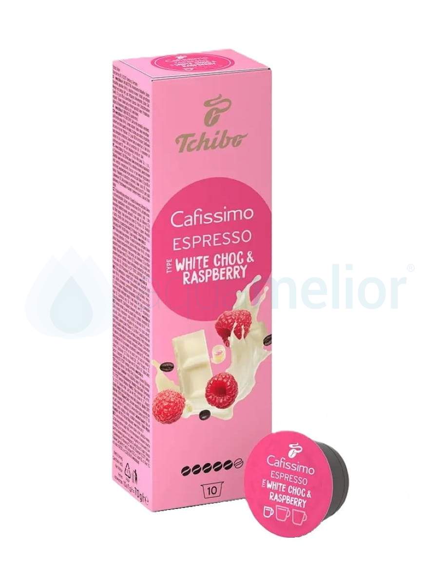 Tchibo Cafissimo Espresso White Choc & Raspberry biała czekolada i malina 10 kapsułek.jpg