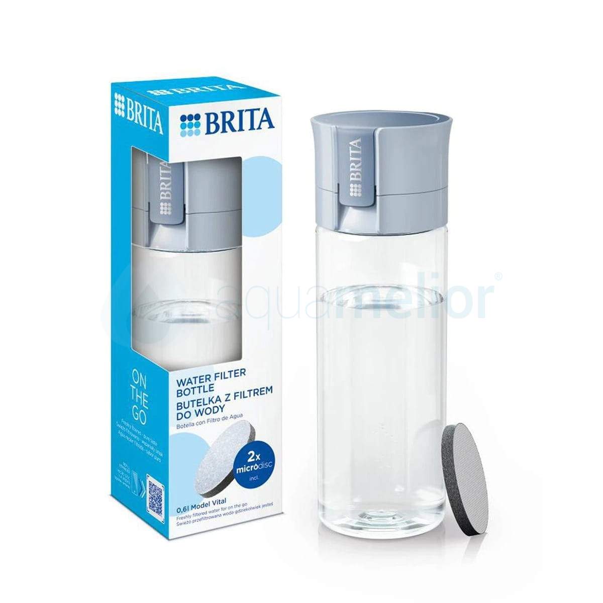 Brita Fill&Go Vital butelka filtrująca 600ml – błękit +2 filtry MicroDisc.jpg