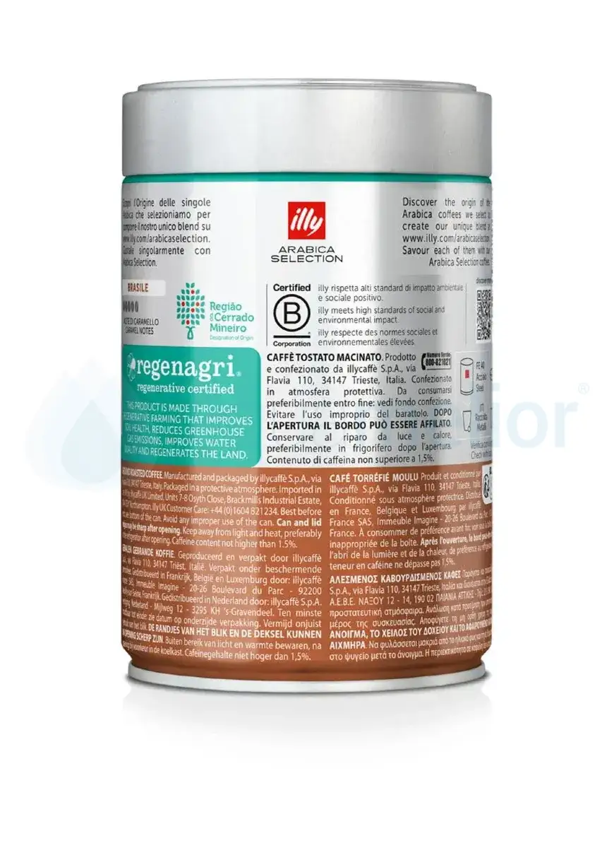 Illy Brasile Cerrado Mineiro kawa mielona 250g-1.webp