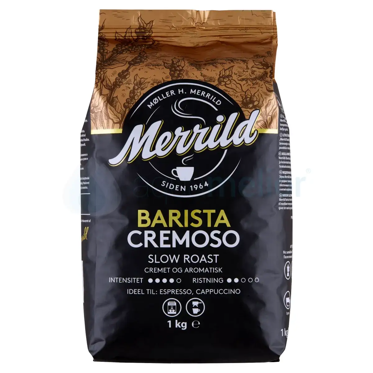 Merrild Barista Cremoso 1kg – kawa ziarnista Aksamitne espresso i cappuccino.webp
