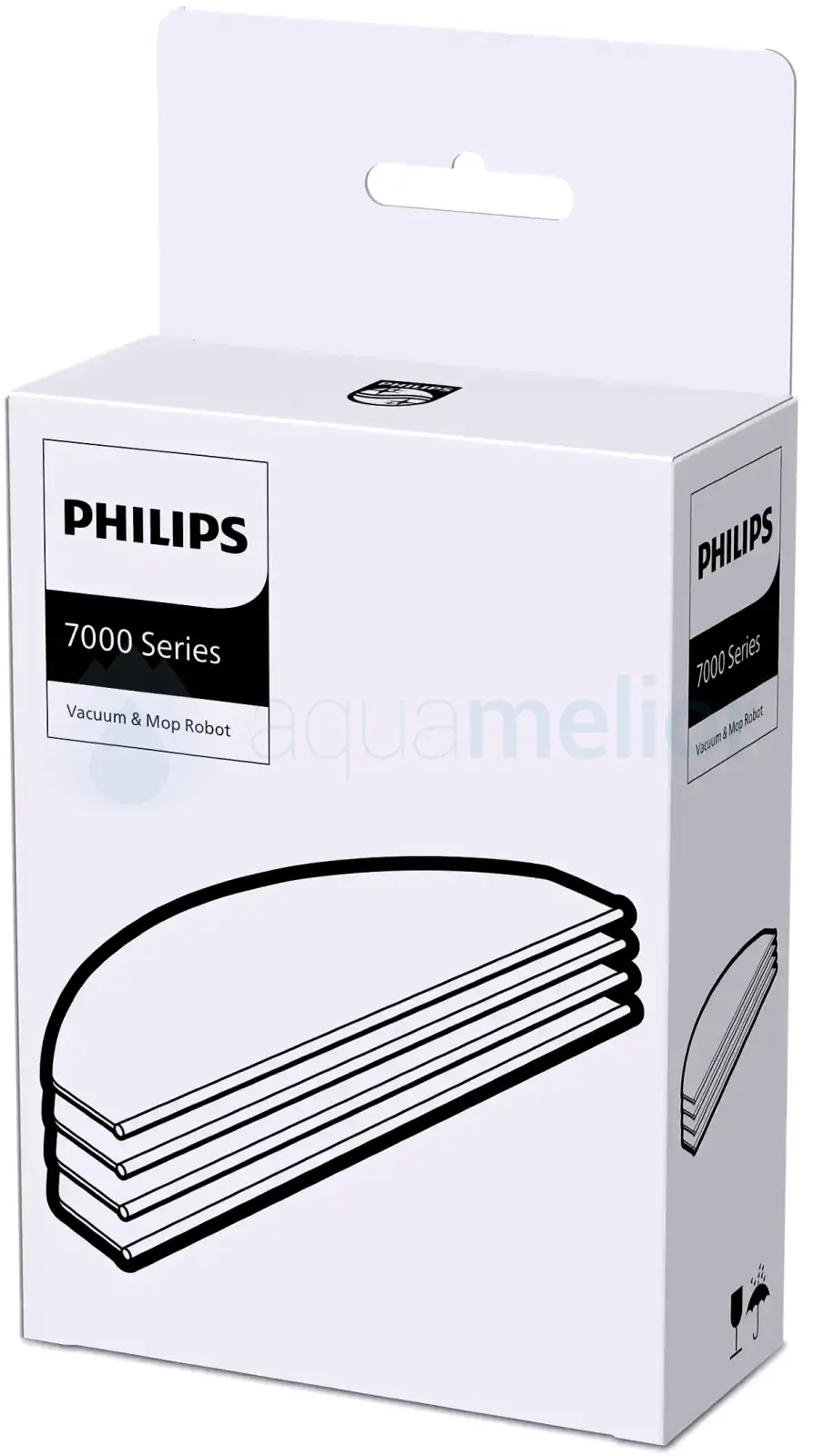 Philips XV1470 Nakładki mopujące do robotów Aqua 7000 - 4 sztuki.webp