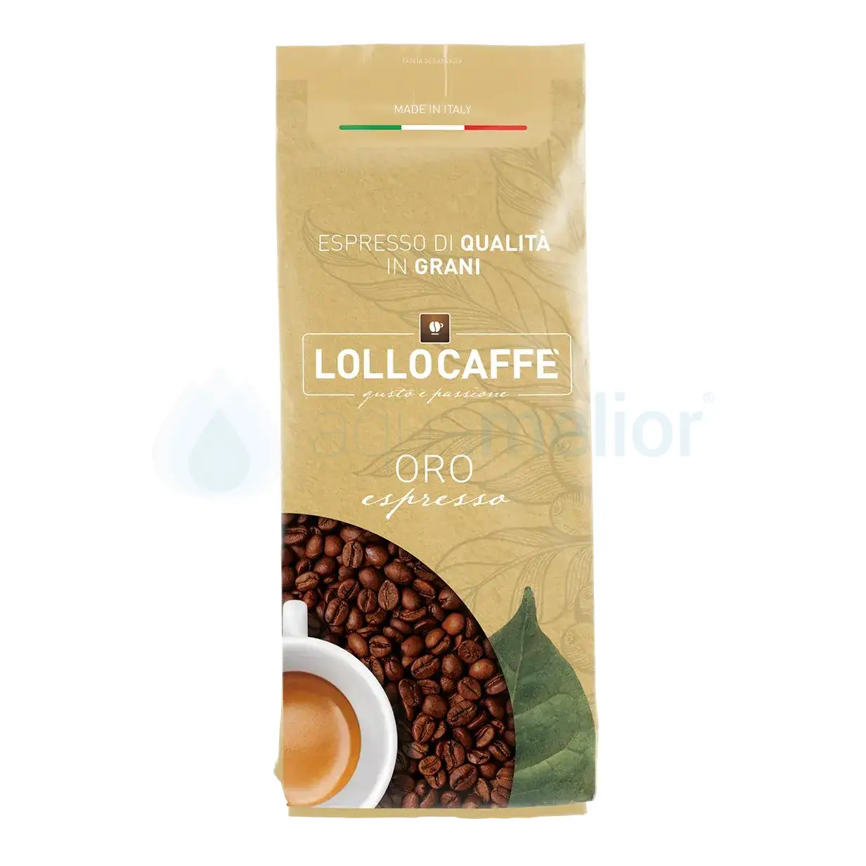 Lollo Caffe Miscela Oro 1kg - kawa ziarnista aromatyczna i zrównoważona.webp