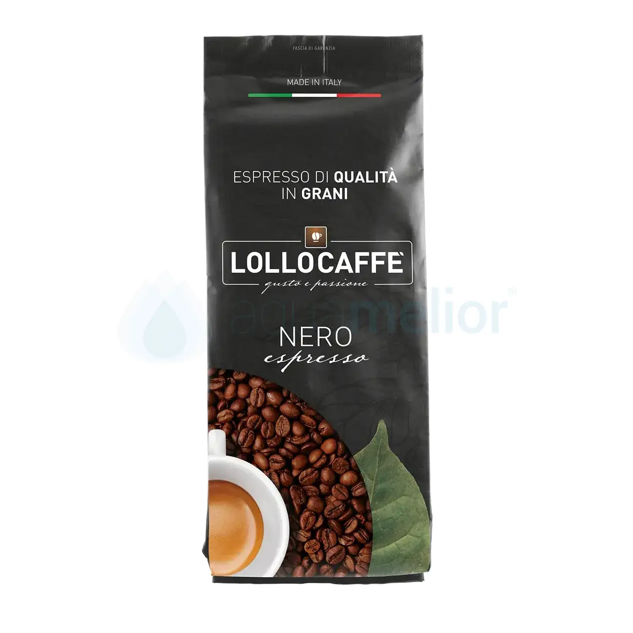 Lollo Caffe Miscela Nero 1kg - kawa ziarnista intensywna i aromatyczna.webp