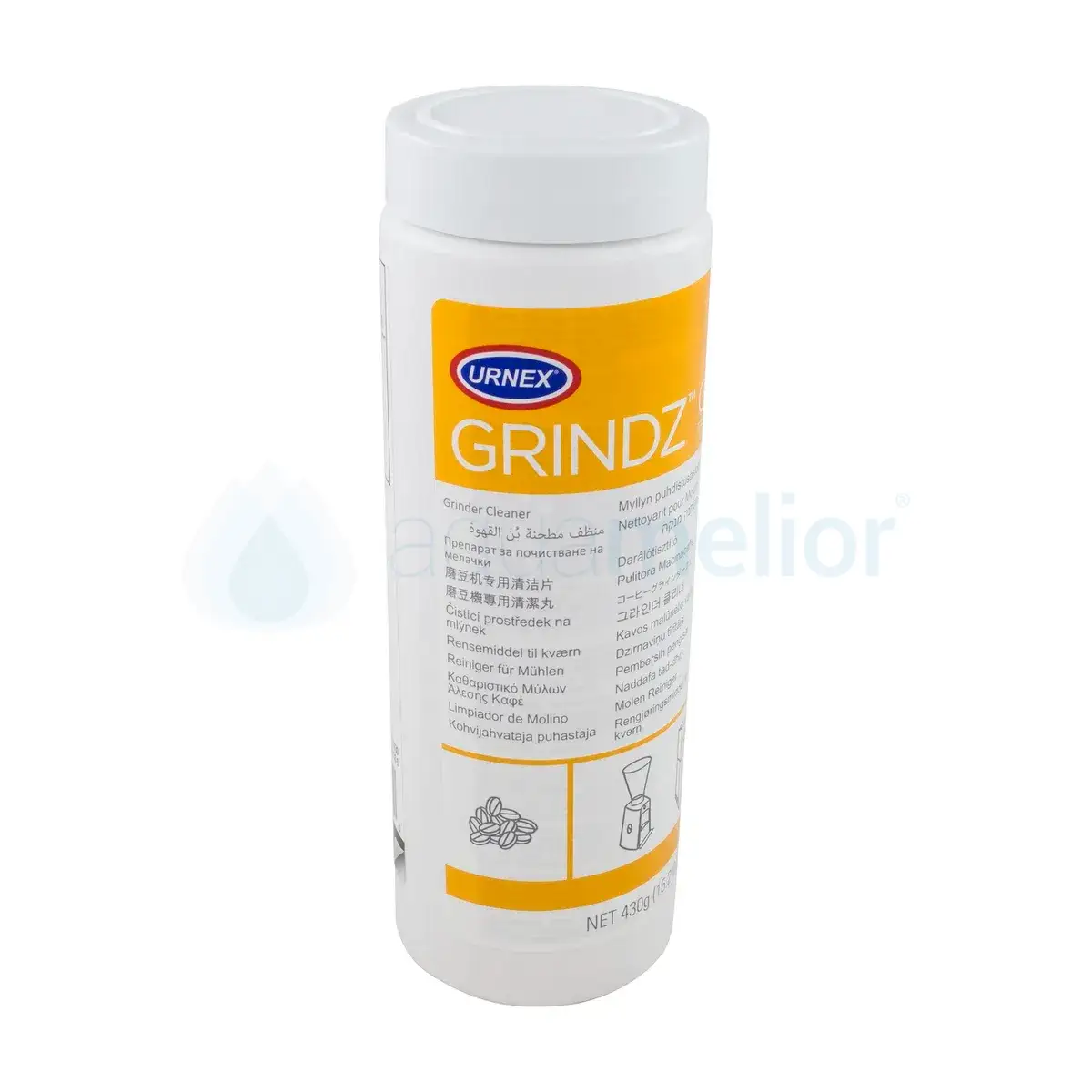 Urnex Grindz 754631600800 Granulat do czyszczenia młynków do kawy 430.webp