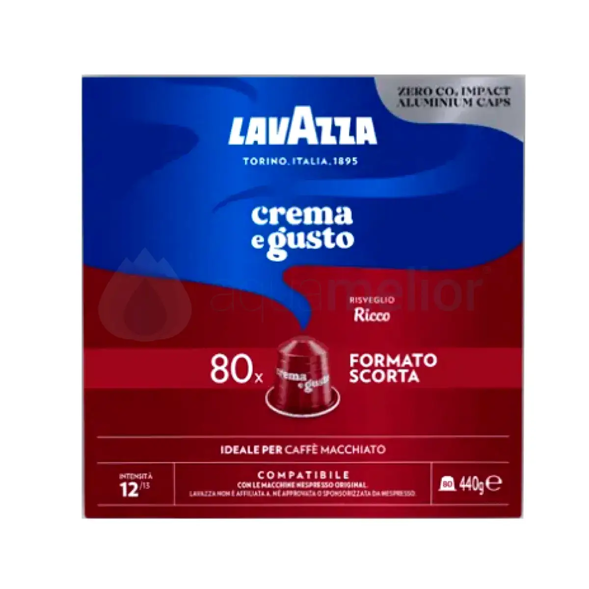 Lavazza Crema e Gusto Ricco Alu Kapsułki do Nespresso 80 szt.webp