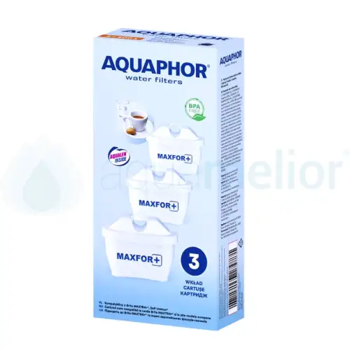 Aquaphor B100-25 MAXFOR+ 3 szt Filtry wody do dzbanków
