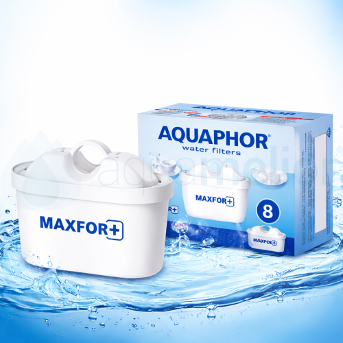 Aquaphor B100-25 MAXFOR+ Filtry wody do dzbanków 8 szt