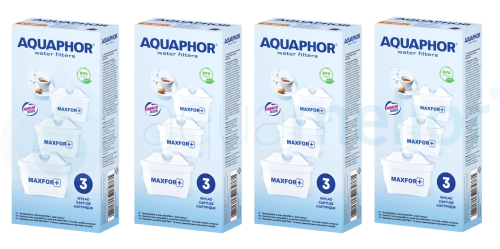 Aquaphor B100-25 MAXFOR+ 12 szt Filtry wody do dzbanków