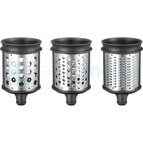 Kitchenaid 5KSMEMVSC Zestaw tarek bębnowych 3 szt