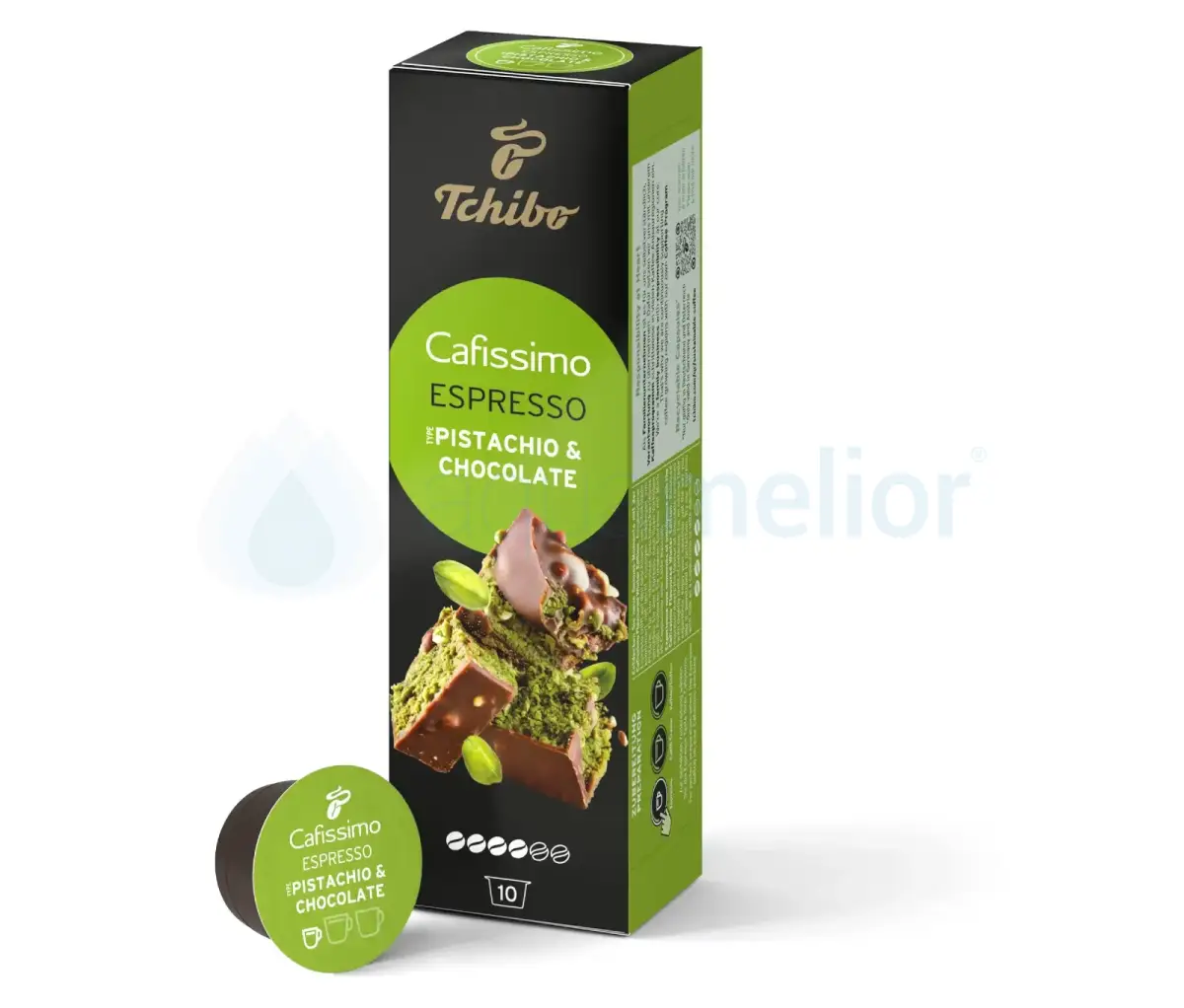 Tchibo Cafissimo Flavoured Espresso Pistachio & Chocolate 10 kapsułek.webp