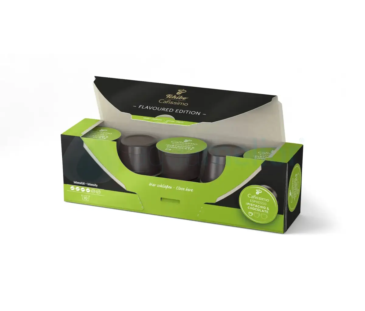 Tchibo Cafissimo Flavoured Espresso Pistachio & Chocolate 10 kapsułek-1.webp