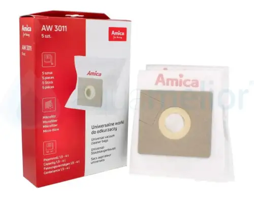 Amica AW3011 Worki do odkurzacza 5 szt + mikrofiltr