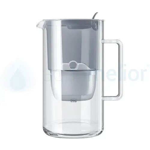 Aquaphor Glass Szary + wkład Maxfor+ Dzbanek filtrujący wodę