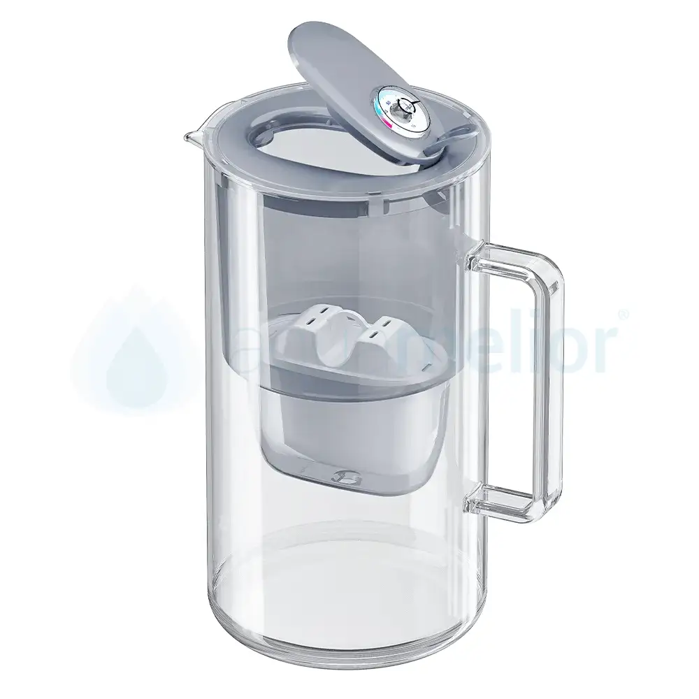 Aquaphor Glass Szary + wkład Maxfor+ H Dzbanek filtrujący twardą wodę.webp